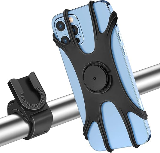 FATE TO FATE Handyhalterung Fahrrad Abnehmbar 360° Drehbarer Fahrrad Handyhalterung Motorrad Handyhalter Handy Fahrradhalterung Lenker für 4.5-7,0 Zoll Smartphone