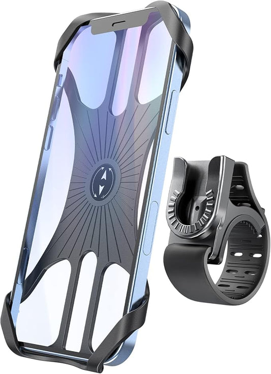 Acrhkoor Handyhalterung Fahrrad, Abnehmbar 360° Verstellbare Fahrrad Handyhalterung, Universal Motorrad Handyhalter für iPhone 13 12 Pro Max Mini, Samsung, Huawei, 4,0''-7,0'' Smartphone