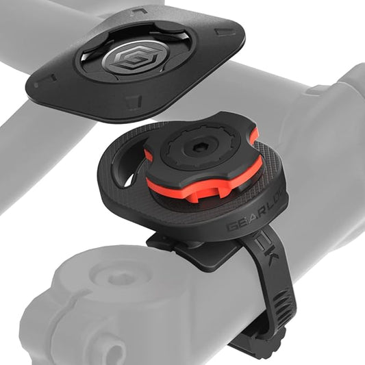Spigen Handyhalterung Fahrrad, Universal Handyhalterung mit Schließsystem, Motorrad Halterung mit 【Universal-Adapter】, Vorbau-Fahrradhalterung, Halterung Lenker für Optimalen Blickwinkel (2019)