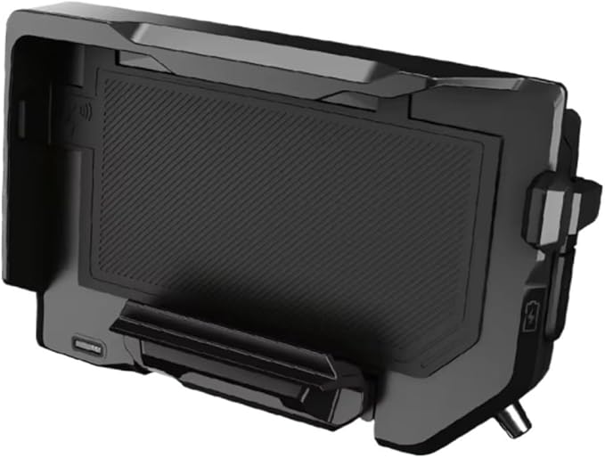 Motorrad Navigationshalterung Für F850GS F750GS R1250GS R1200GS R1300GS Für ADV S1000XR F900XR Motorrad Drahtlose Lade Telefon Halter Navigation Halterung(Wireless- Black Line)