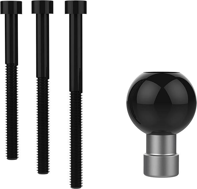 Ram Mount RAM-B-367U Aluminium Motorrad-Lenkerklemmsockel mit M8-Schrauben, Größe B