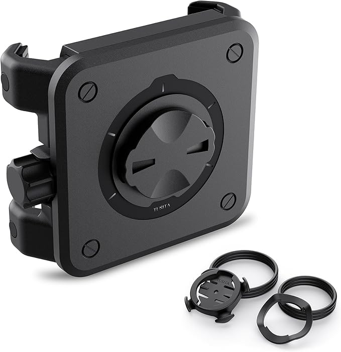 TUSITA Fahrrad Handyhalterung Kompatibel mit Garmin Mount, 4.0"-6.9" Smartphone